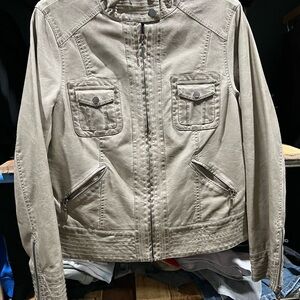 Sophie Max Faux Leather Jacket